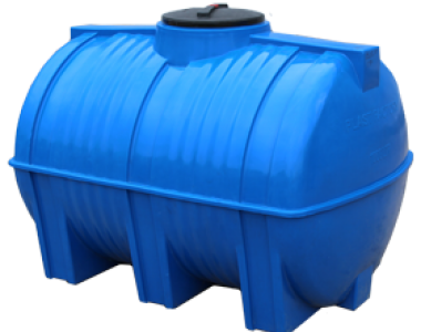 Горизонтальная пластиковая емкость - GOR 500л У (2-х слойная)