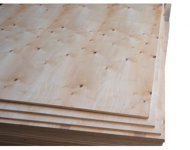 Фанера ФК 4х1525х1525 мм, сорт 4/4 н/ш - березовая