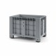 Пластиковый контейнер IBOX (сплошной, на ножках) - 1200х800мм