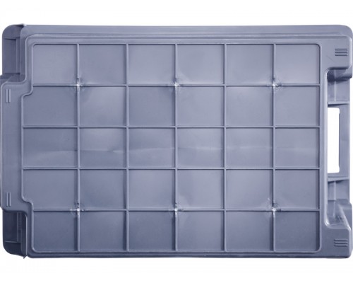 Ящик полимерный сплошное дно / перф. стенки 600х400х250 мм