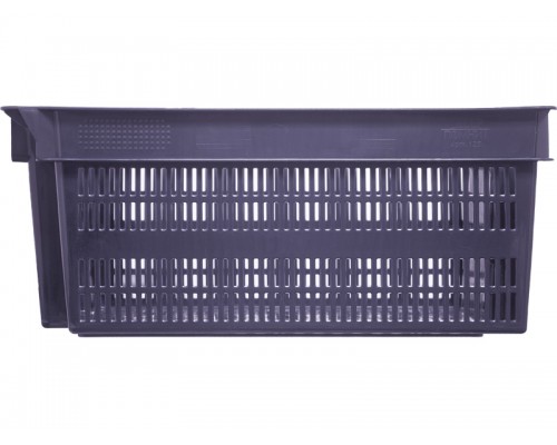 Ящик полимерный сплошное дно / перф. стенки 600х400х250 мм