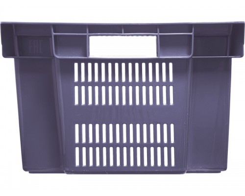 Ящик полимерный сплошное дно / перф. стенки 600х400х250 мм
