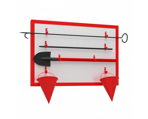 Щит пожарный открытого типа с задней стенкой А (без комплекта 1200/800)