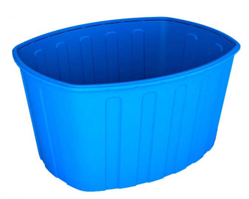 Ванна пластиковая, синяя - 400 литров 