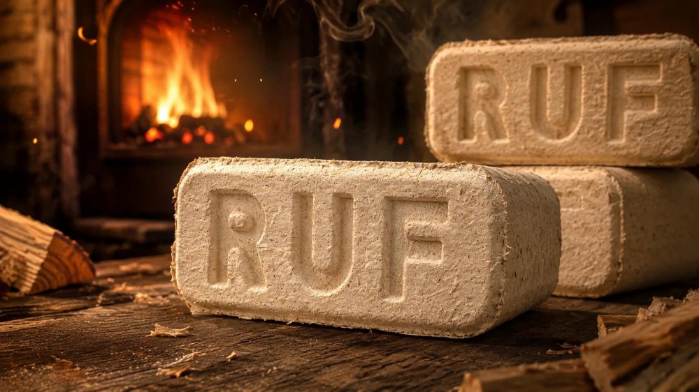Топливные брикеты руф (RUF)